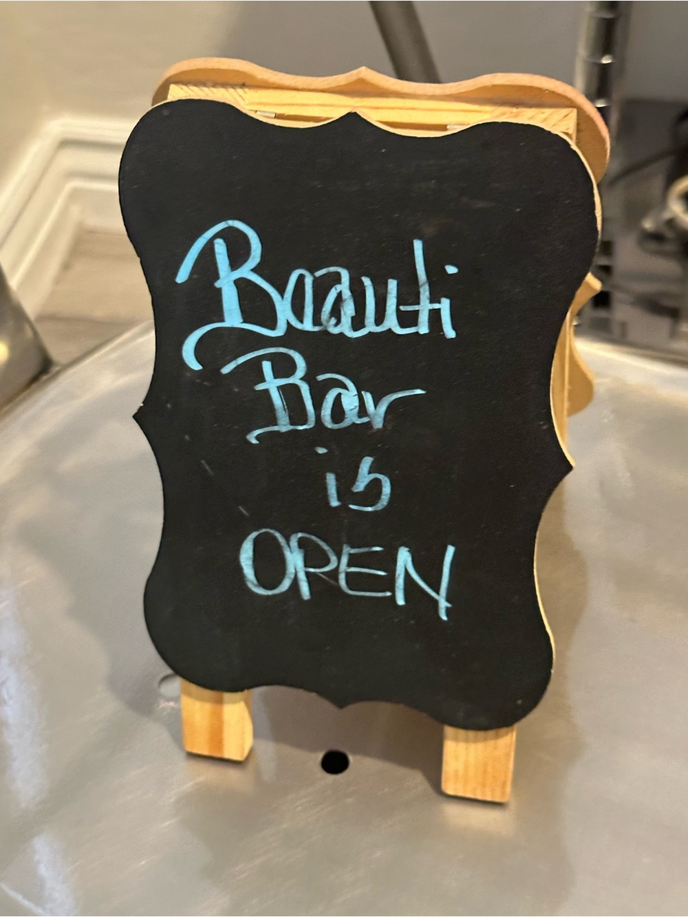 Erasable Tabletop A-Frame Sign - Picture 4 of 6